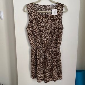 NWT Leopard Romper